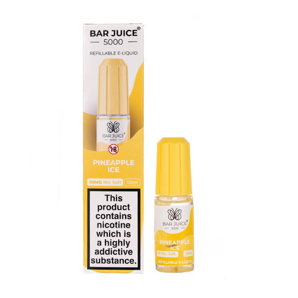 Bar Juice 5000 - Pineapple Ice Nic Salt E-Liquid - 10ml - 10mg